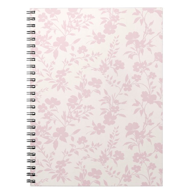 Caderno Espiral Jardim Botânico Rosa Corado - Neutro (Frente)