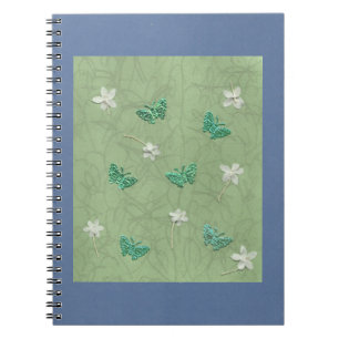 Caderno Espiral Jardim da Borboleta
