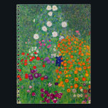 Caderno Espiral Jardim de Algodão Gustav Klimt<br><div class="desc">Jardim de Algodão Gustav Klimt</div>