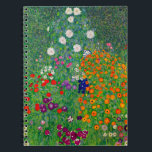 Caderno Espiral Jardim de Algodão Gustav Klimt<br><div class="desc">Jardim de Algodão Gustav Klimt</div>