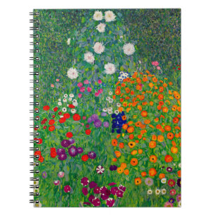 Caderno Espiral Jardim de Algodão Gustav Klimt