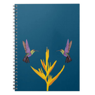 Caderno Espiral Jardim de primavera