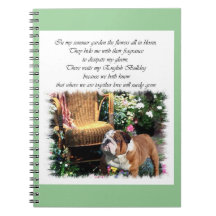 Jardim de Verão de Buldogue Inglês