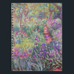 Caderno Espiral Jardim do Artista em Giverny por Claude Monet<br><div class="desc">Jardim do Artista em Givernyby Claude Monet</div>