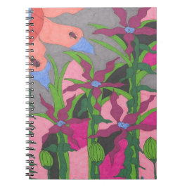 Caderno Espiral Jardim em Twilight