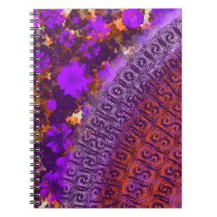 Caderno Espiral Jardim Floral