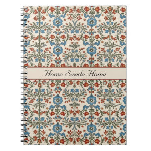 Caderno Espiral Jardim Norueguês, personalizado