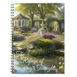 Caderno Espiral Jardim Secreto do Notebook do Diário das Nossas Me