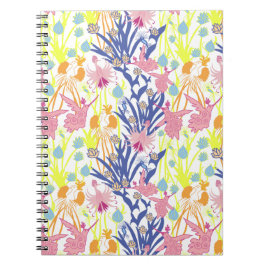 Caderno Espiral Jardim Surrealista