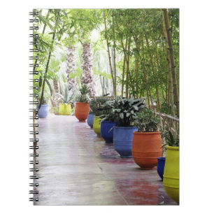 Caderno Espiral Jardin Majorelle, Majorelle Garden, agora um públ