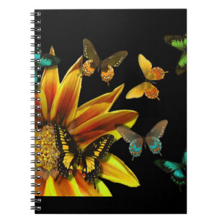 Caderno Espiral Jardins da borboleta