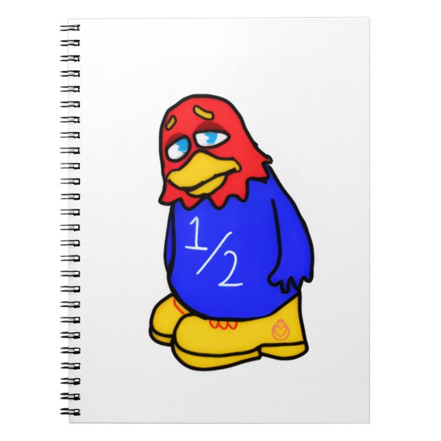Caderno Espiral Jayhawk Triste  (Frente)