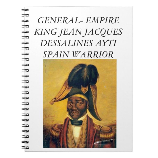 CADERNO ESPIRAL JEAN JACQUES DESSALINES (Frente)