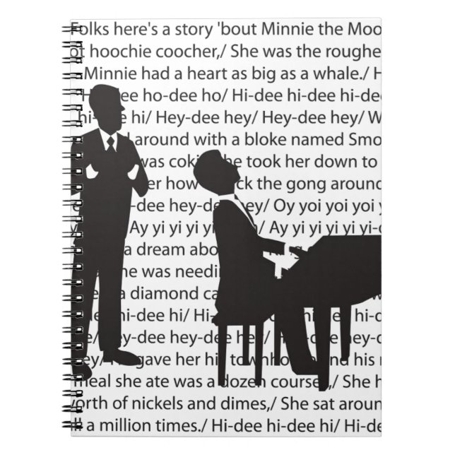 Caderno Espiral Jeeves & Wooster (Frente)