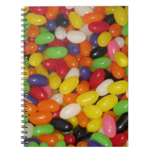 Caderno Espiral Jelly Beans