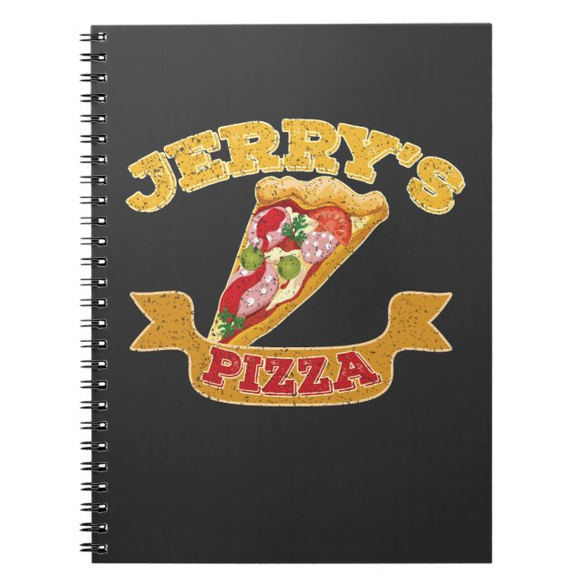 Caderno Espiral Jerrys Pizza (Frente)