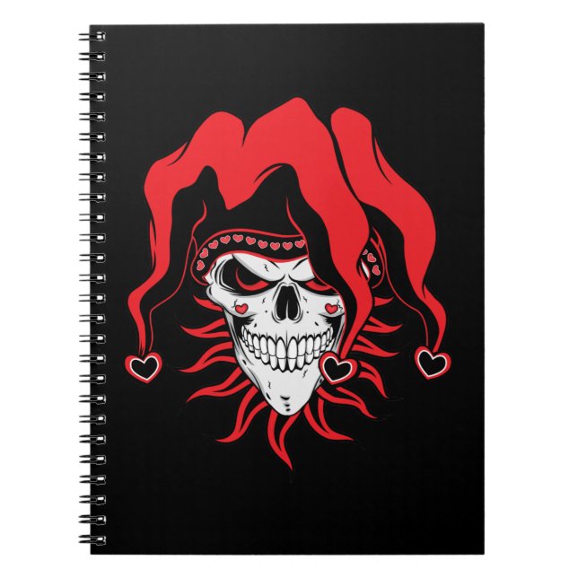 Caderno Espiral Jester of Love (Frente)