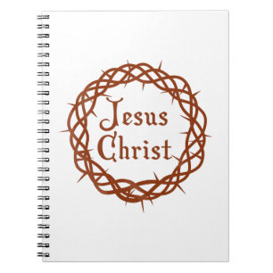 Caderno Espiral Jesus Cristo