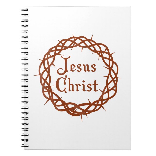 Caderno Espiral Jesus Cristo (Frente)