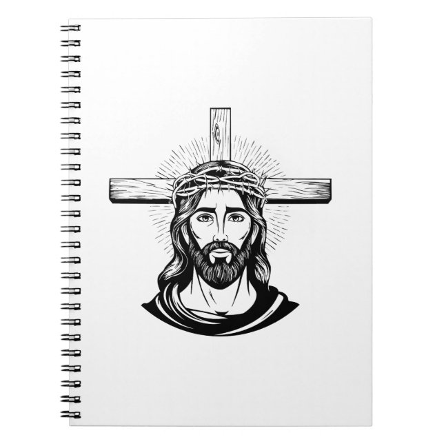 Caderno Espiral Jesus Cristo (Frente)