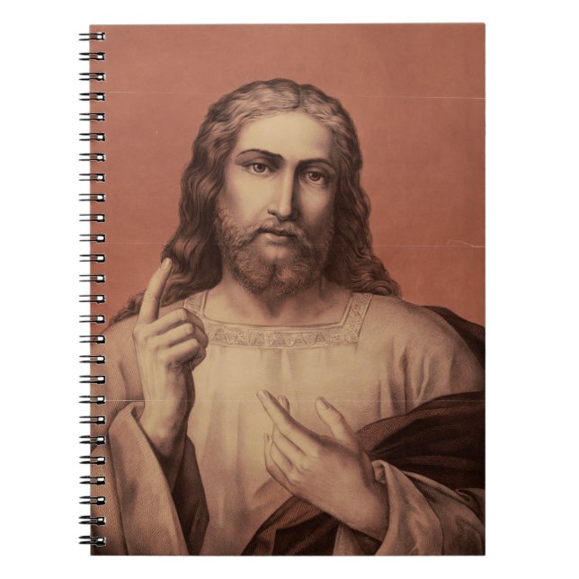Caderno Espiral Jesus Cristo o Mestre  (Frente)