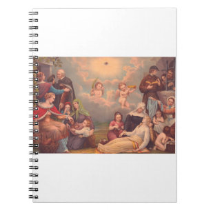 Caderno Espiral Jesus cura uma história bíblica