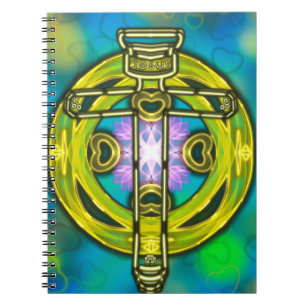 Caderno Espiral Jesus é a luz que eu busco
