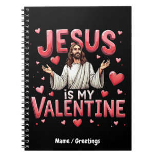 Caderno Espiral Jesus É o Meu Namorado Celebre o Amor com Fé