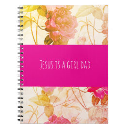 Caderno Espiral Jesus é um pai de menina
