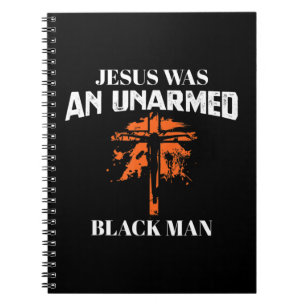 Caderno Espiral Jesus Era Um Homem Negro Armado - Christi Religios