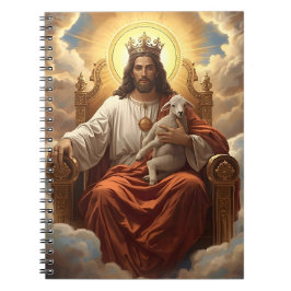 Caderno Espiral Jesus In the Kingdom of Heaven Notebook