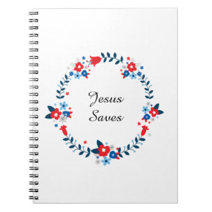 Caderno Espiral Jesus Salva
