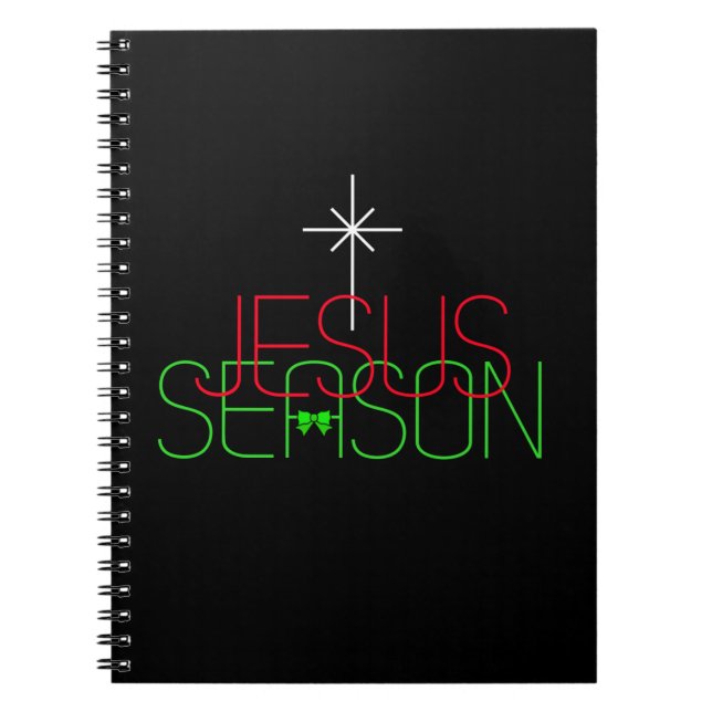 Caderno Espiral Jesus Season (Frente)