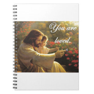 Caderno Espiral Jesus você é amado