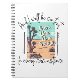 Caderno Espiral Jireh, chega, Philippians 4:11-13