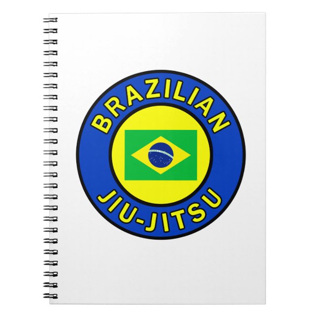 Caderno Espiral Jiu Jitsu (Frente)