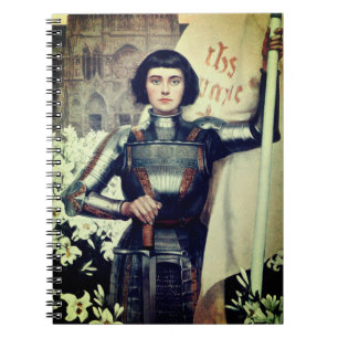 Caderno Espiral Joan of Arc (ilustração Albert Lynch)