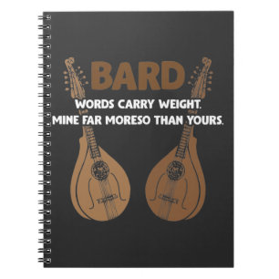 Caderno Espiral Jogador de Fantasia RPG D20 Dice Dungeon Dragons