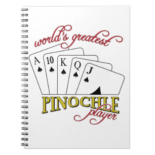 Caderno Espiral Jogador Pinochle