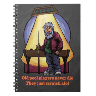 Caderno Espiral Jogadores da Piscina