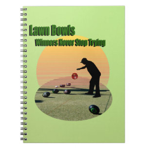 Caderno Espiral Jogadores de Boliche, Notebook