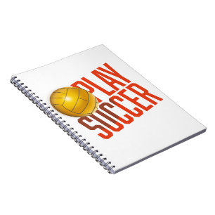 Caderno Espiral Jogar Futebol
