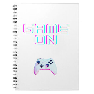 Caderno Espiral Jogo em