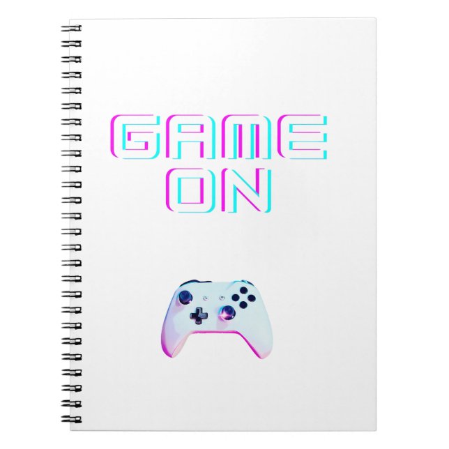 Caderno Espiral Jogo em (Frente)