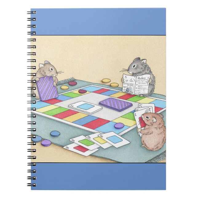 Caderno Espiral Jogos de Hamster (Frente)