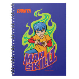 Caderno Espiral Jogos de Skillz Mad Personalizados