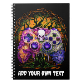 Caderno Espiral Jogos do Dia das Bruxas, Controladora Spooky, Cost