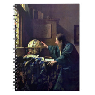 Caderno Espiral Johannes Vermeer - O Astronomer