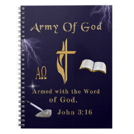 Caderno Espiral John 3:16