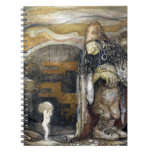 Caderno Espiral John Bauer Troll
